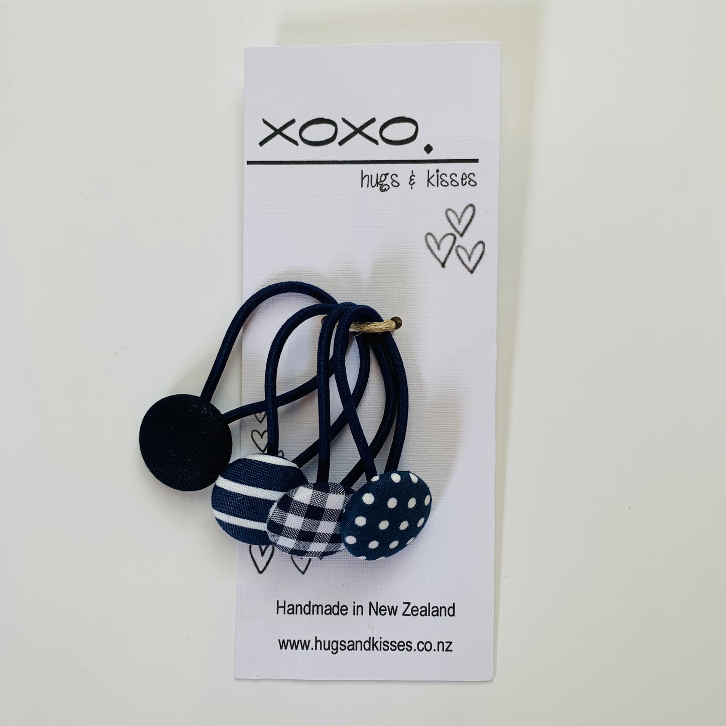 Button Hair Ties