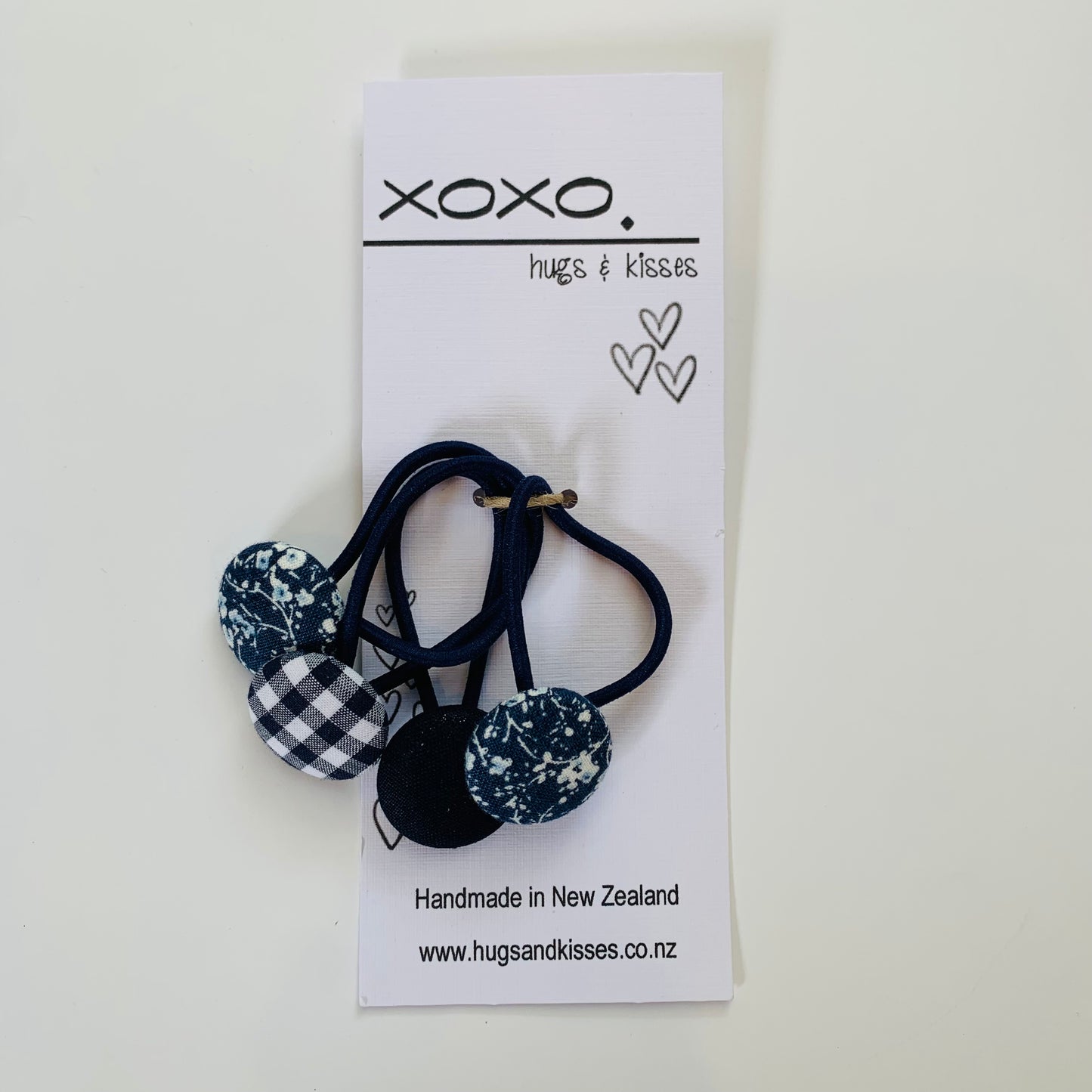 Button Hair Ties