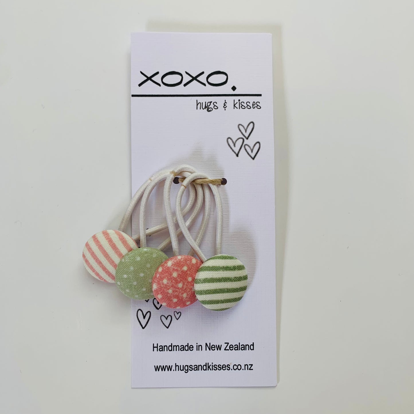 Button Hair Ties