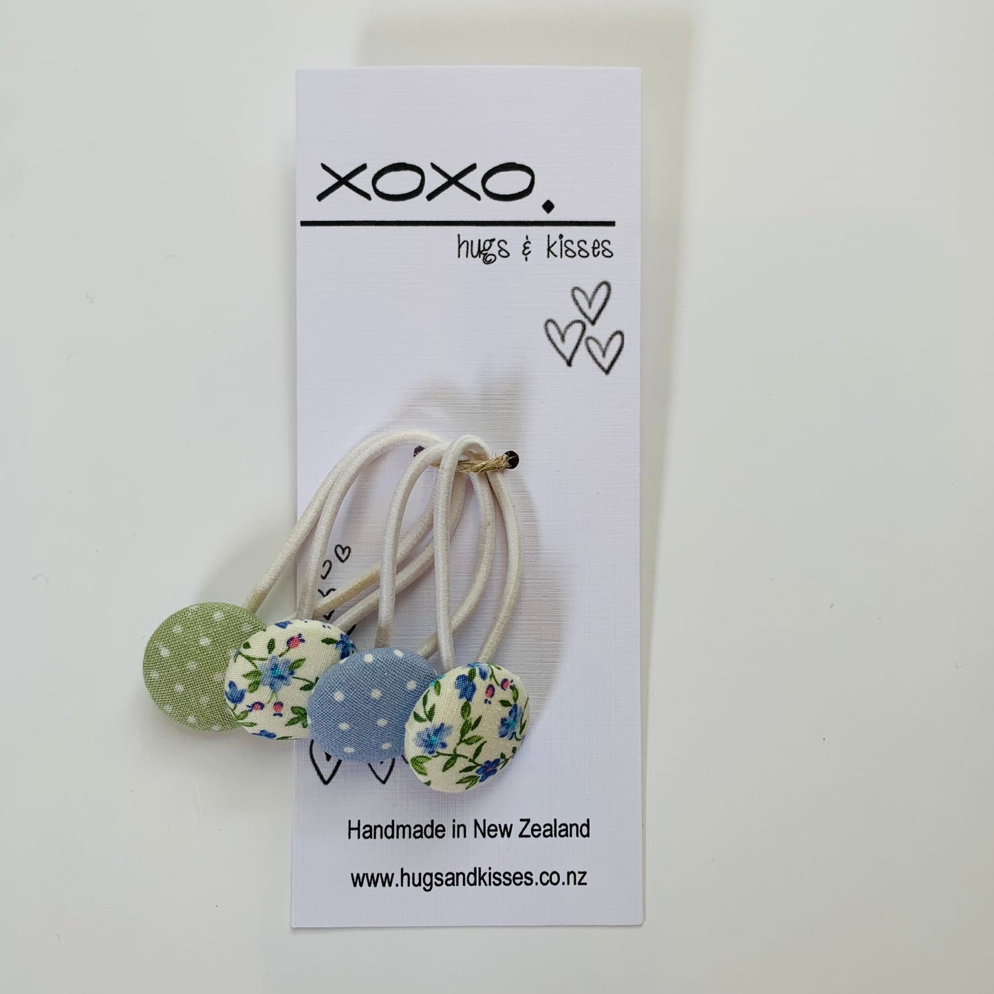 Button Hair Ties