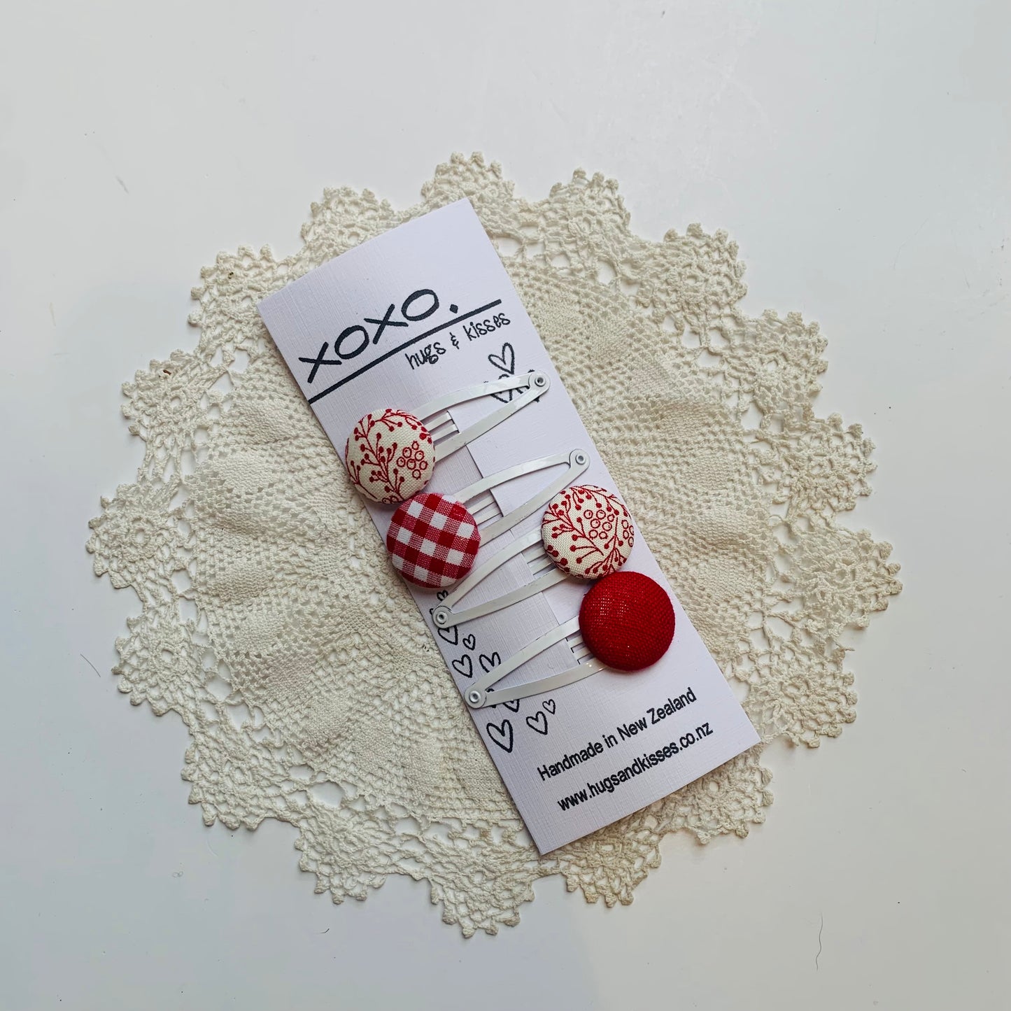 Button Hair Accessories