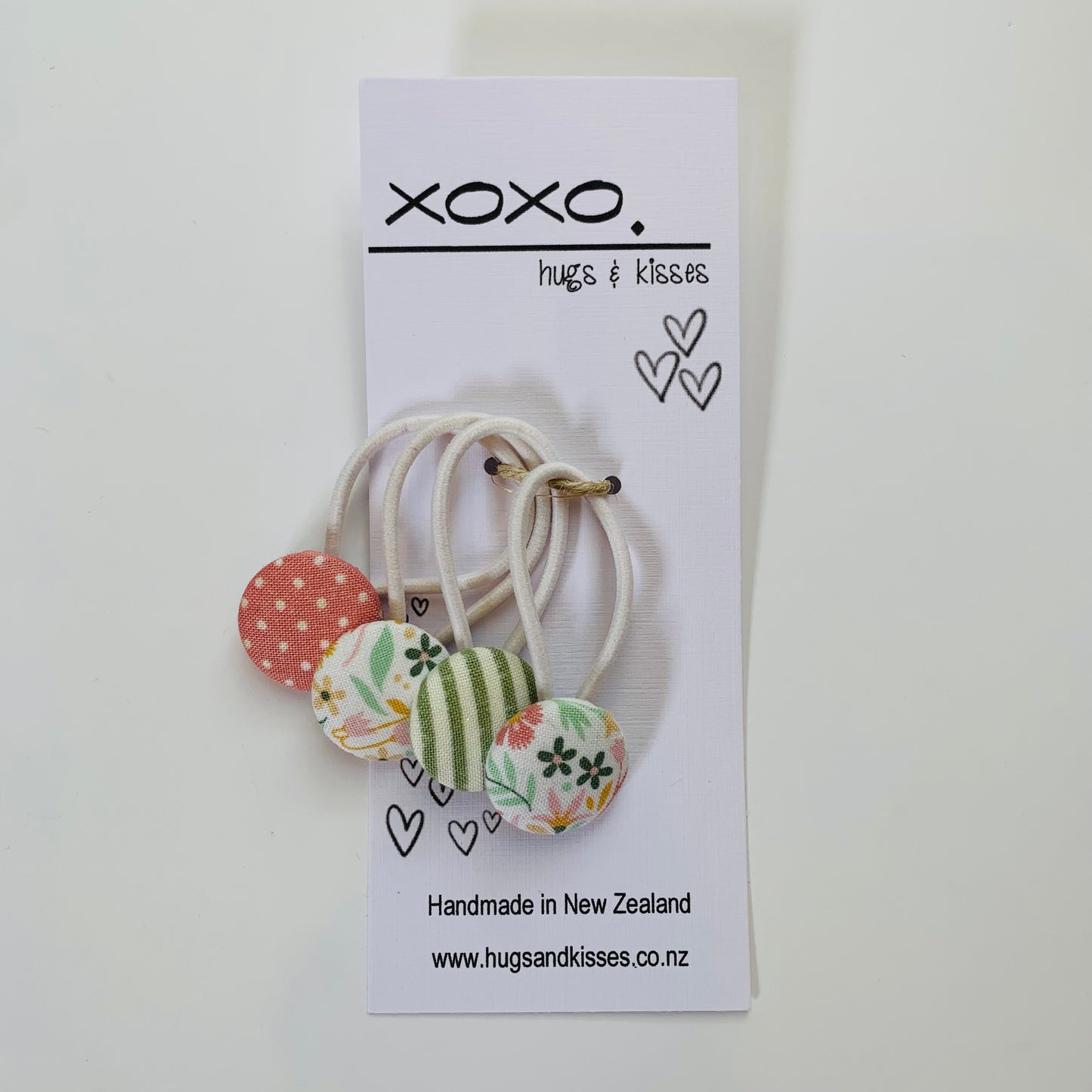 Button Hair Ties