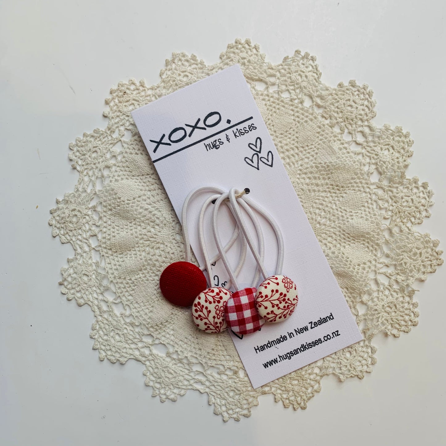 Button Hair Accessories