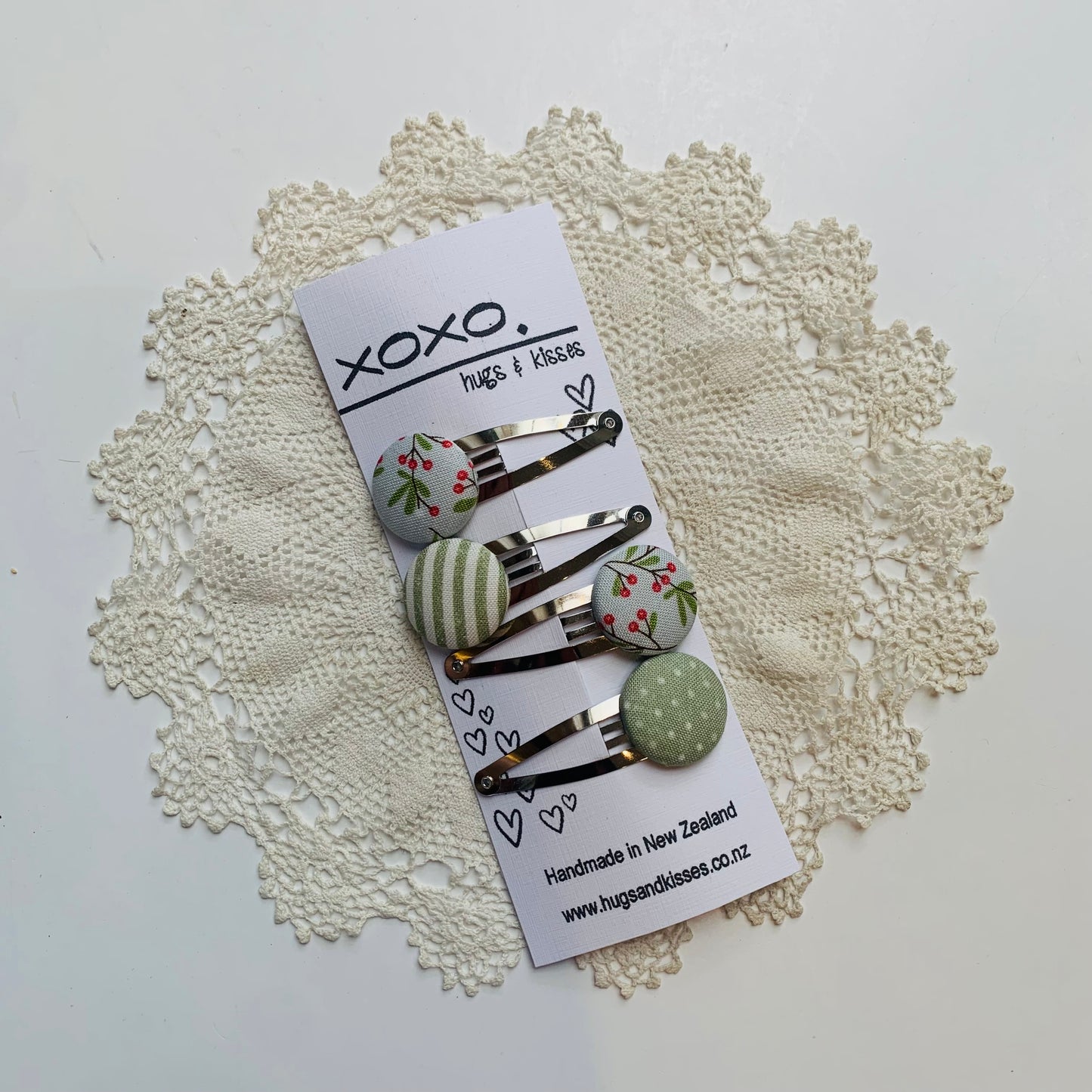 Button Hair Accessories
