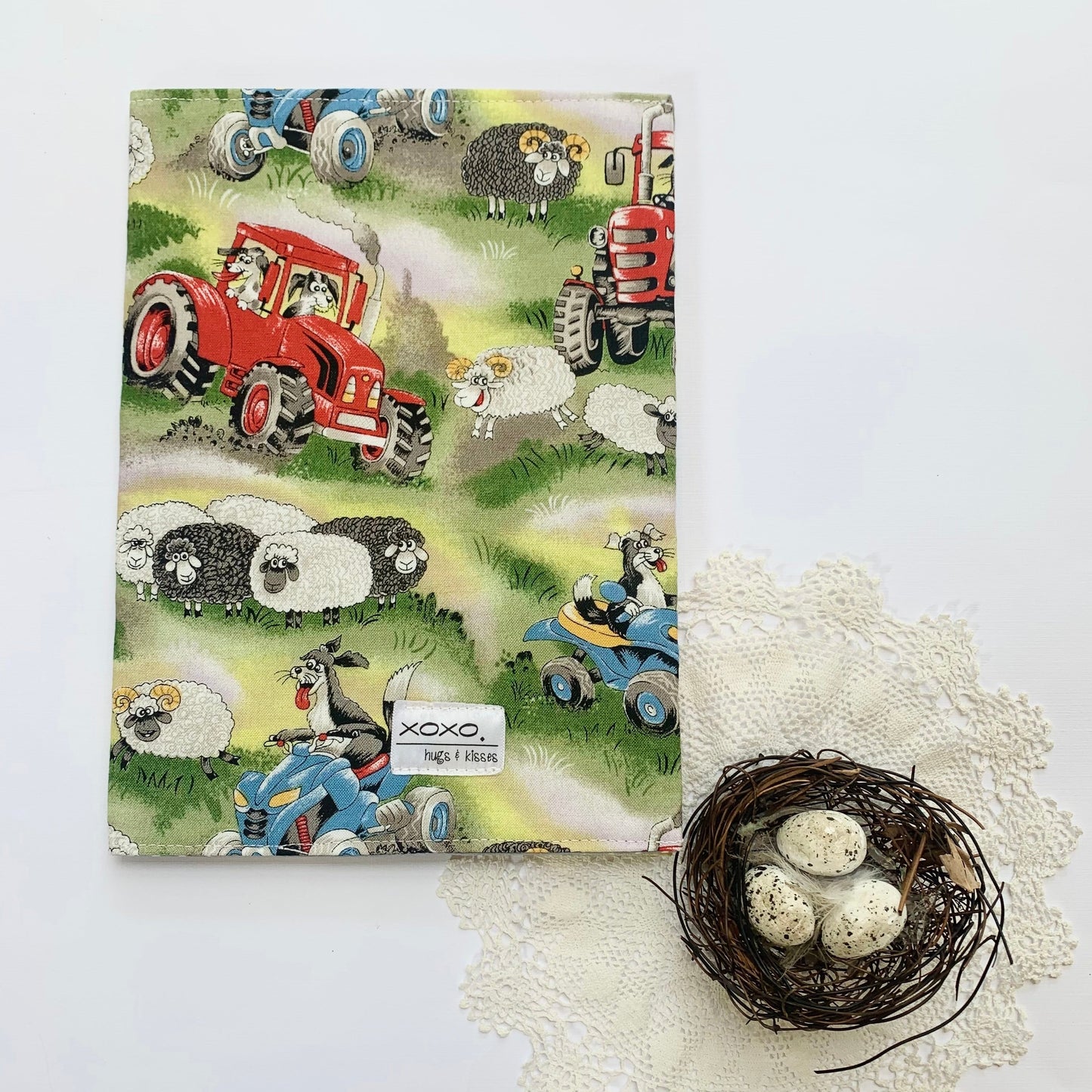 Well Child Health Book Covers - Animals + Machinery