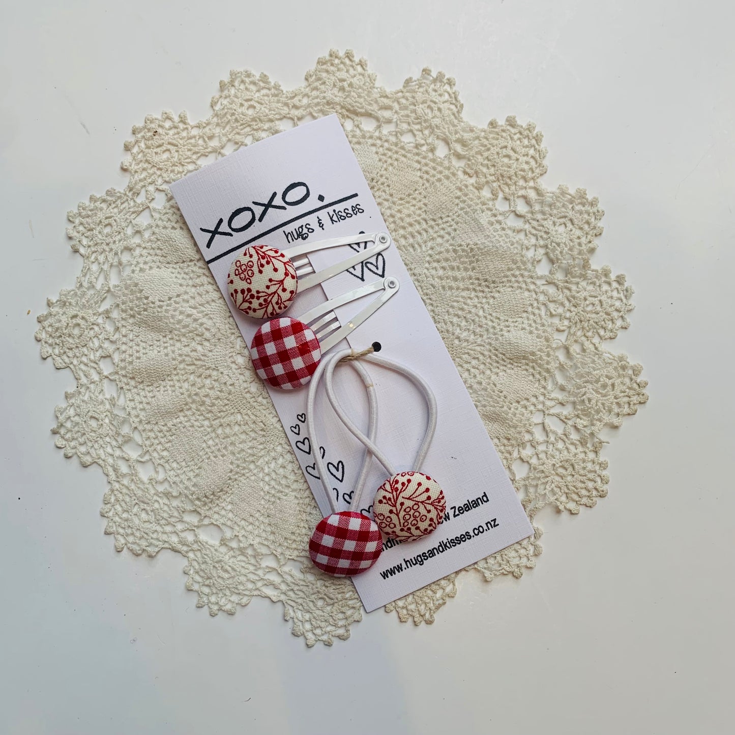 Button Hair Accessories