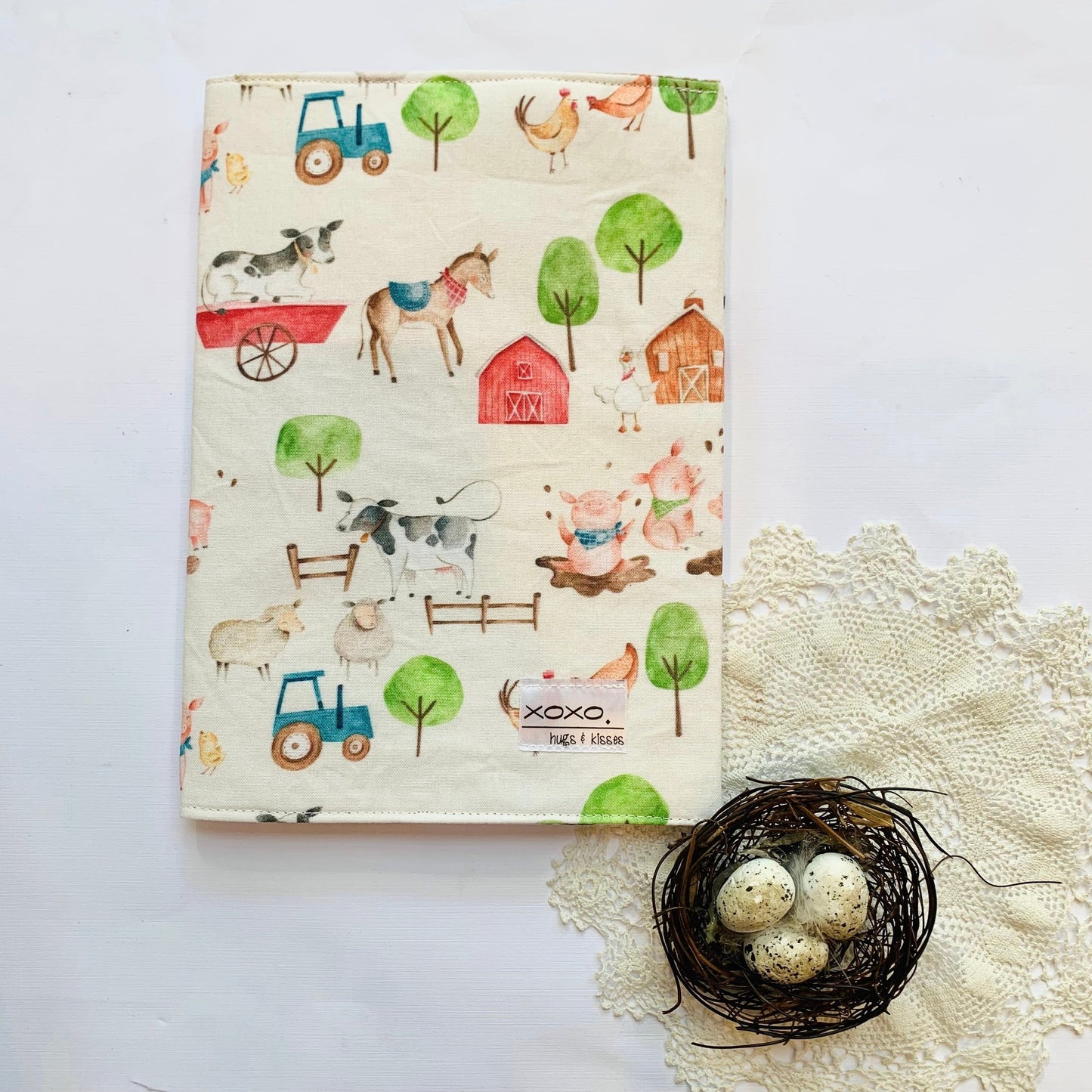 Well Child Health Book Covers - Animals + Machinery
