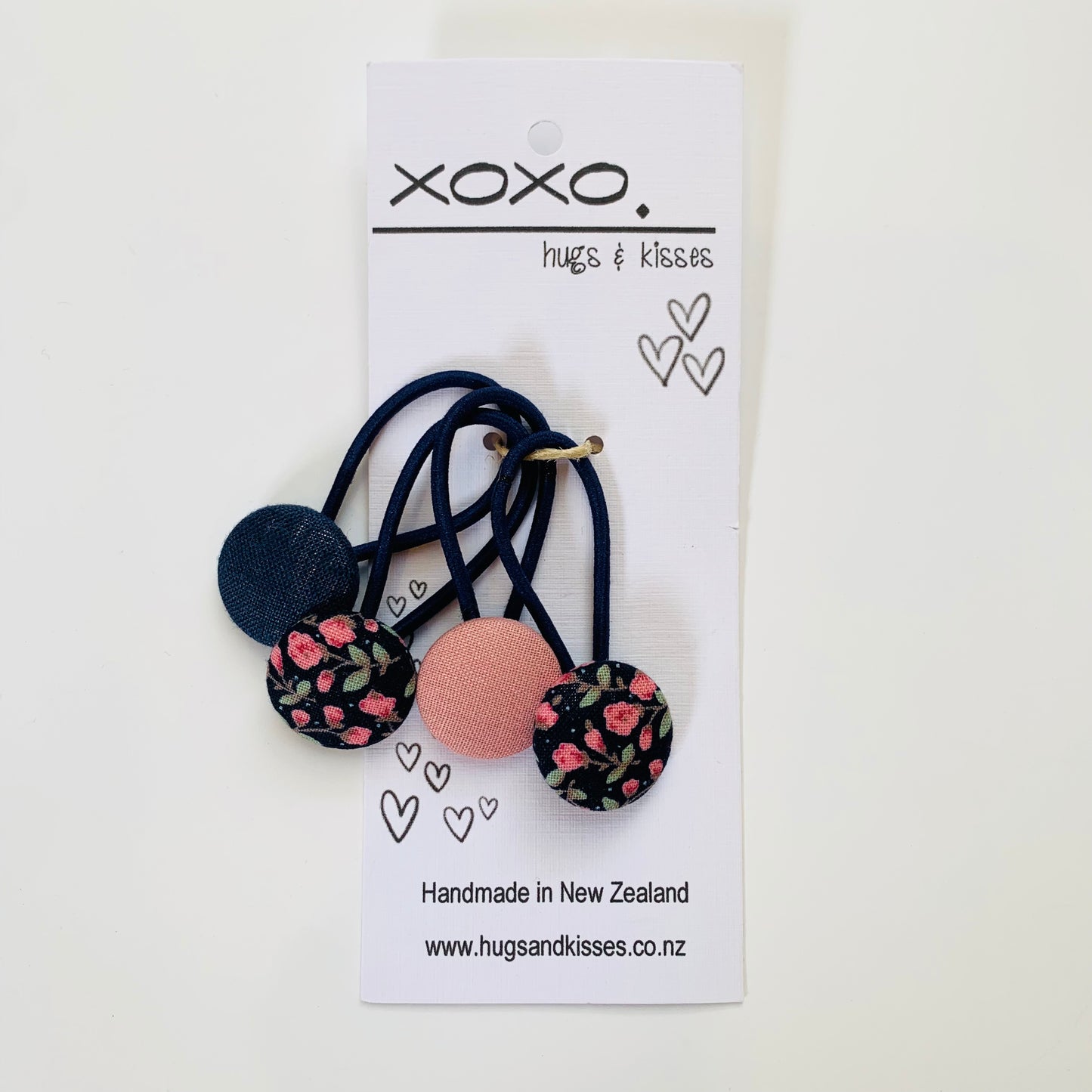 Button Hair Ties