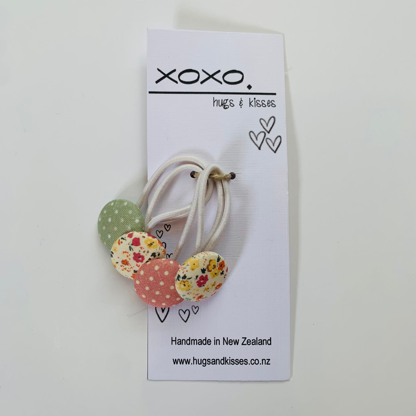 Button Hair Ties