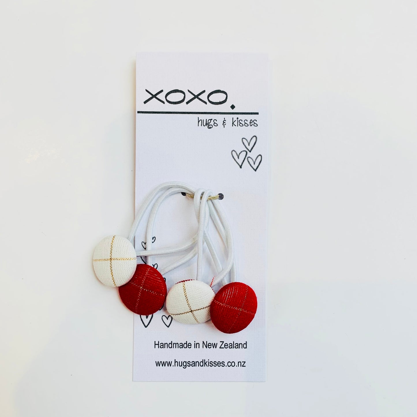 Button Hair Ties