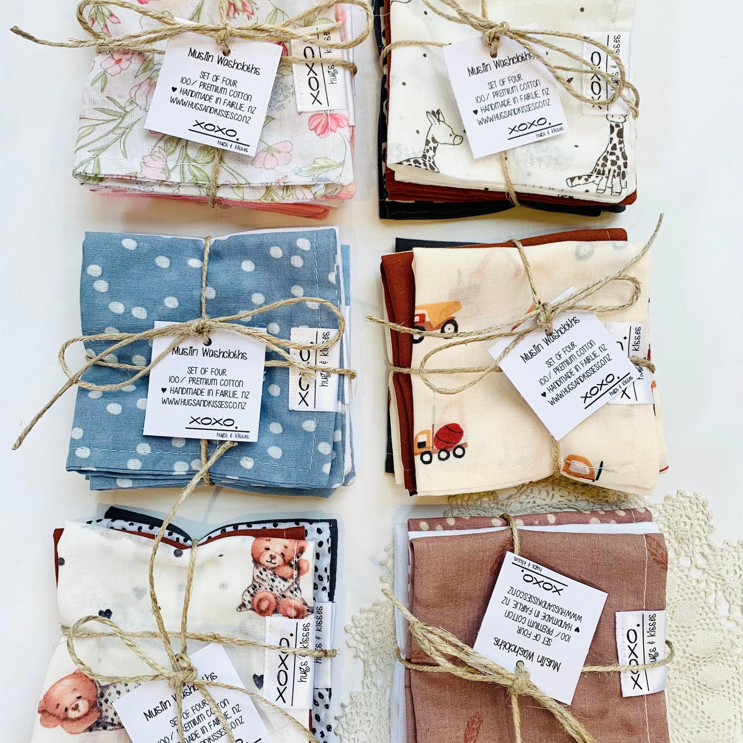 Muslin Washcloths